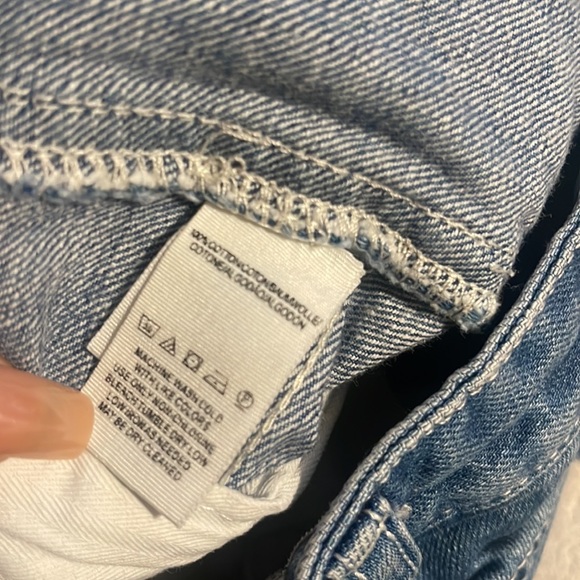 Free People NWT Sweet Surrender Lace Jean Shorts Size 27 - Picture 7 of 7